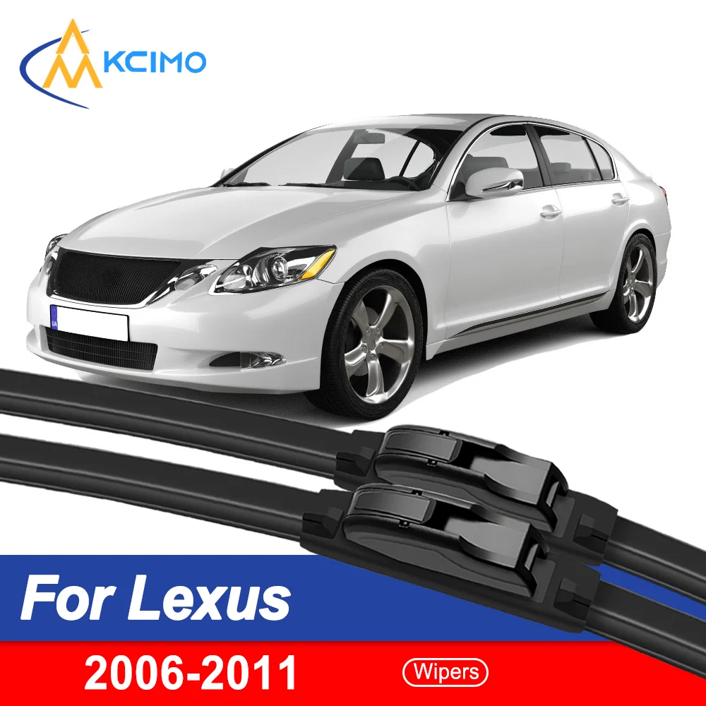 

Двухкомпонентные щетки стеклоочистителя для Lexus GS S190 2006–2011, всесезонные, обеспечивают оптимальную видимость, долговечная конструкция, безопасность вождения
