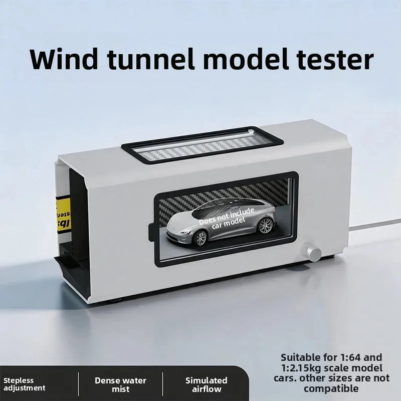 Desktop Wind Tunnel Model Water Mist Desktop Mini Wind Tunnel Dynamics Wind Tunnel Experiment (without car model)