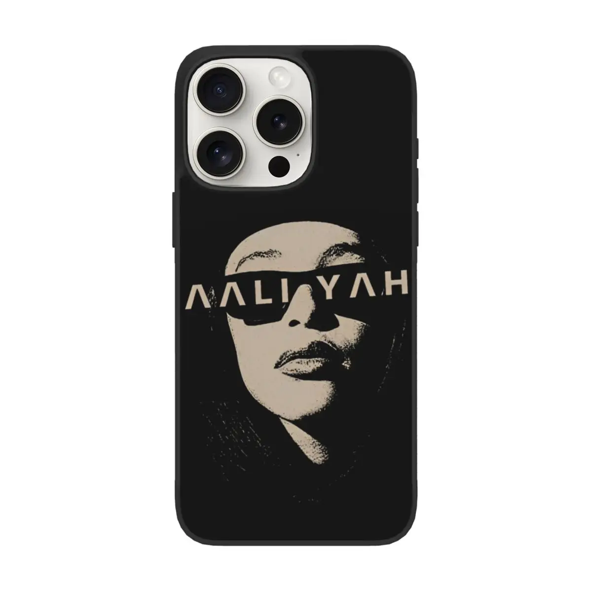 

For iPhone 15 Pro Aaliyah Muisc Case Fashion TPU Soft Cover Phone Case