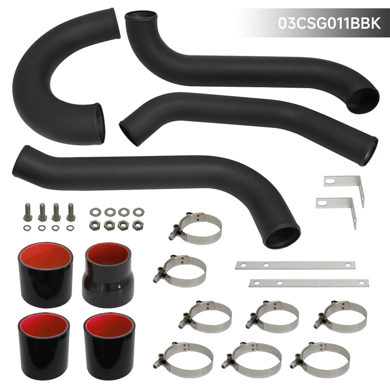 

Intercooler Piping Kit Fit For Toyota Supra JZA80 2JZ GTE TURBO 1993-1998 Black