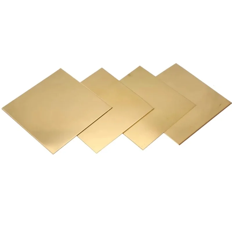 H62 Copper Alloy Plate 0.5-6mm Thickness Custom Cut & Processed Brass Sheet Metal