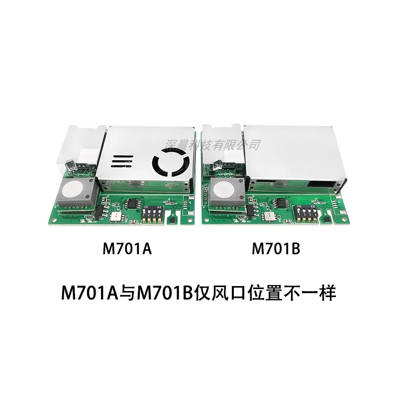 

Multi in One Sensor Air Quality Detection CO2 PM2.5 Formaldehyde TVOC Temperature and Humidity Module M701