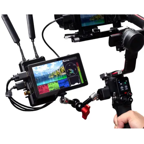 5.5" Ultra Bright 3000nits On-camera With Waveform, Vectorscope, RGB Histogram, Focus Assist