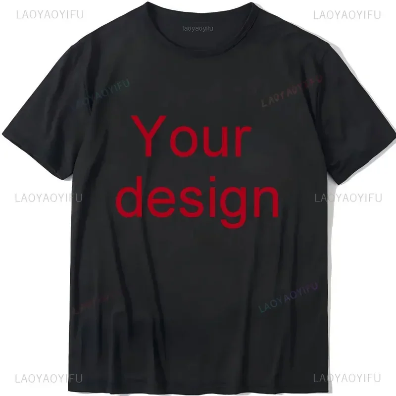 Creative Custom Exclusive Logo Design Modal Company Shirt Custom Couple Shirts Personalized T Shirt Your Own Message Camisetas