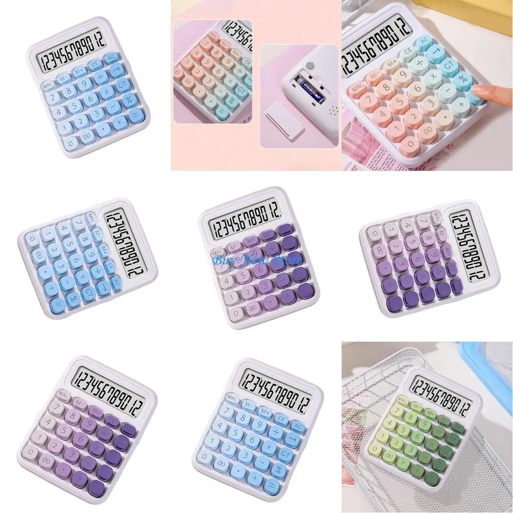 

Материал АБС калькулятора градиента 20КЭ покрашенный конфетами портативный для школы домашнего офиса