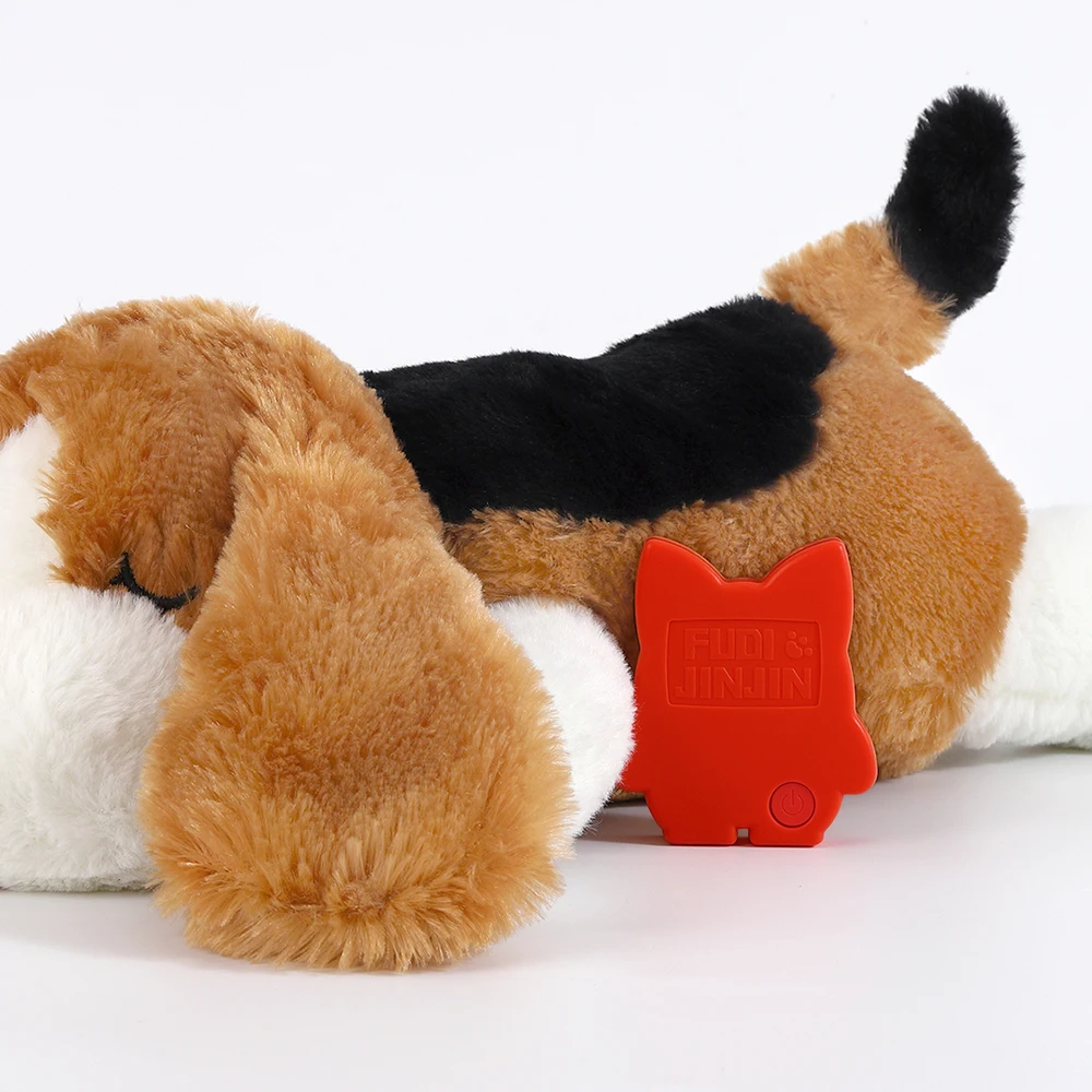 Plüsch-Hundespielzeug mit Halloween-Motiv und Herzschlagfunktion, pädagogisches, reichhaltiges Geburtstagsgeschenk für Hunde, Verhaltens-Trainingshilfe – Detail 15