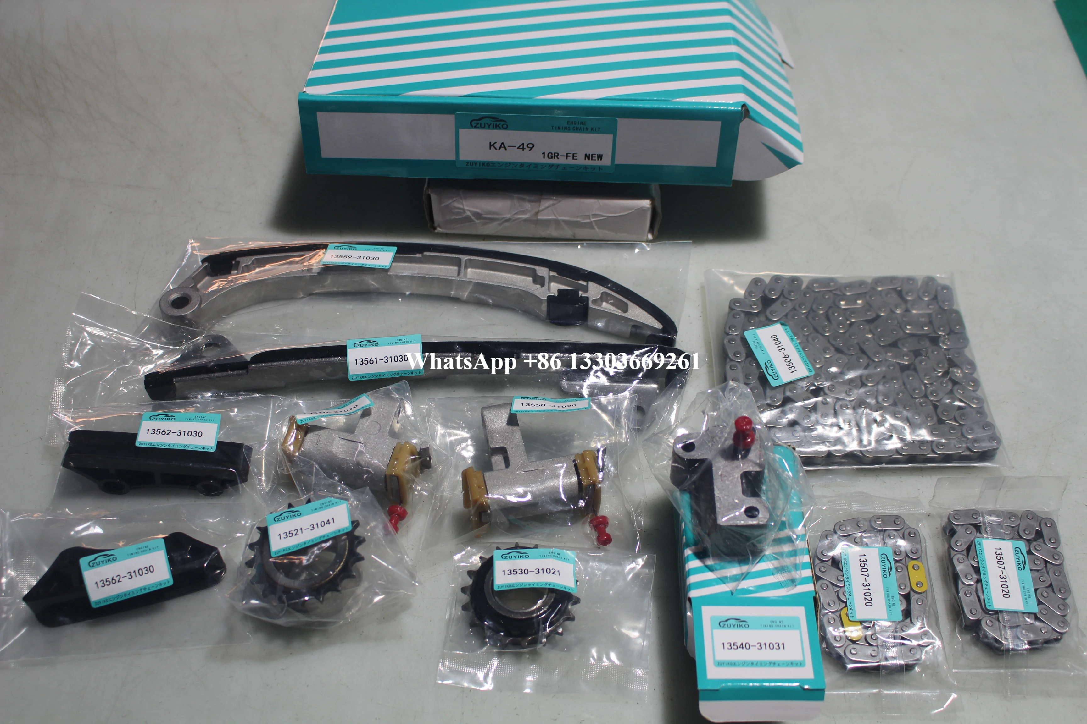 

1GR-FE 1GR TIMING CHAIN KIT FOR TOYOTA 1gr-fe 1gr new engine timing chain set 13506-31040 KA-49
