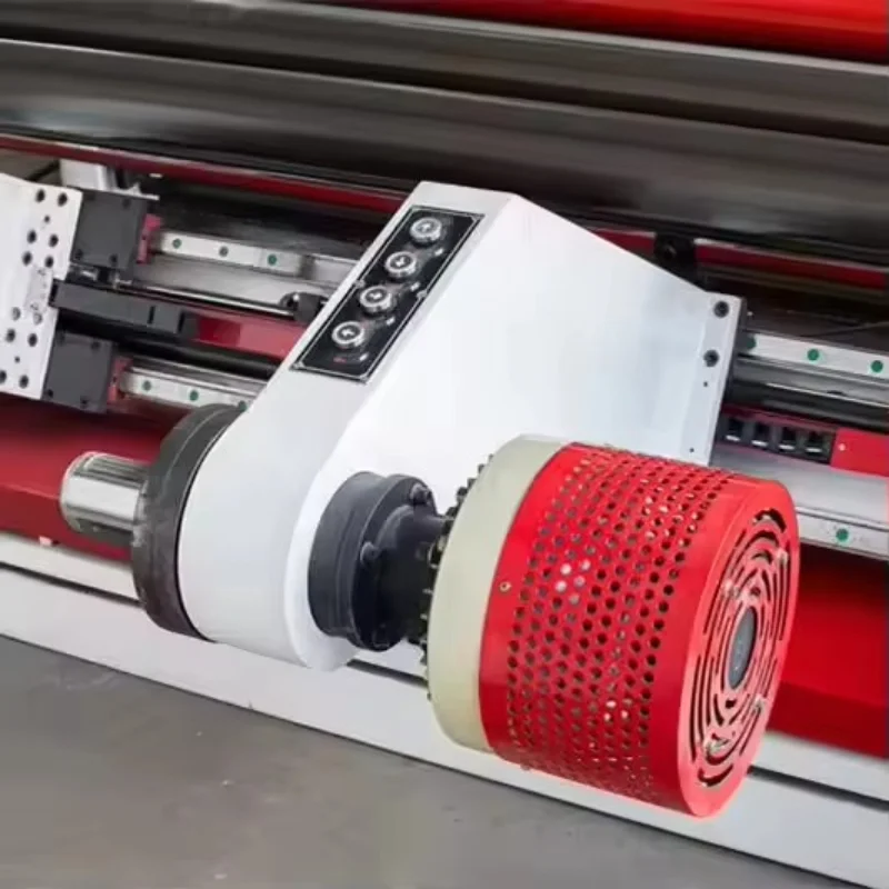 Customized 5-200m/min Automatic Thermal Paper Roll Paper Cutting Slitting And Rewinding Machine cash register paper slitter