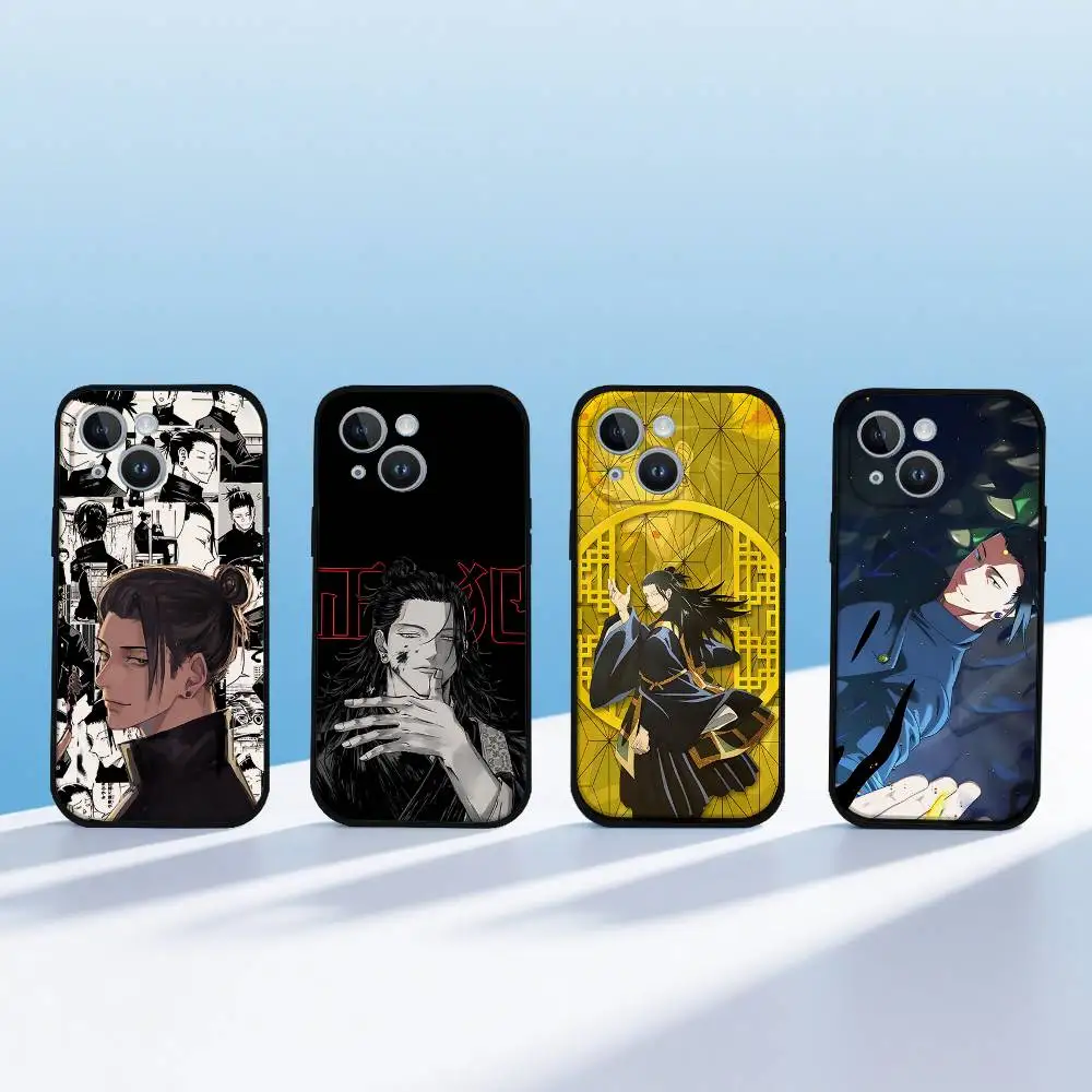 

Cool G-Geto Suguru Phone Case Soft TPU Skin-Friendly Phone Case For IPhone 17/16/15/14/13/12/11 Series: PRO, MAX, PLUS ,Mini