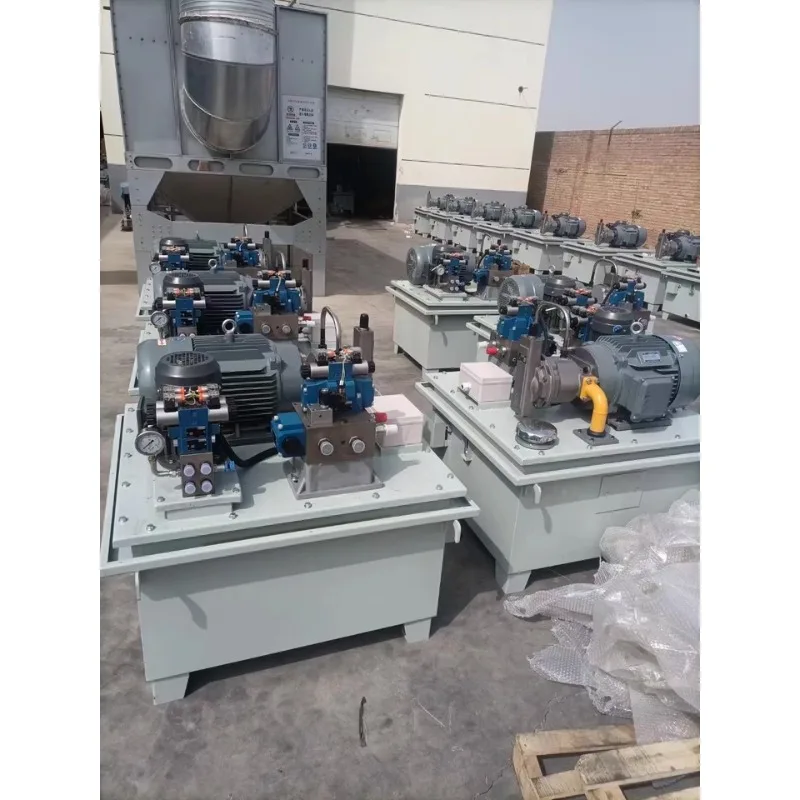 소형 1.5kw 펌프 스테이션 유압 프레스 유압 시스템 어셈블리 0.75kw CNC 오일 펌프 공작 기계 맞춤 제작 가능