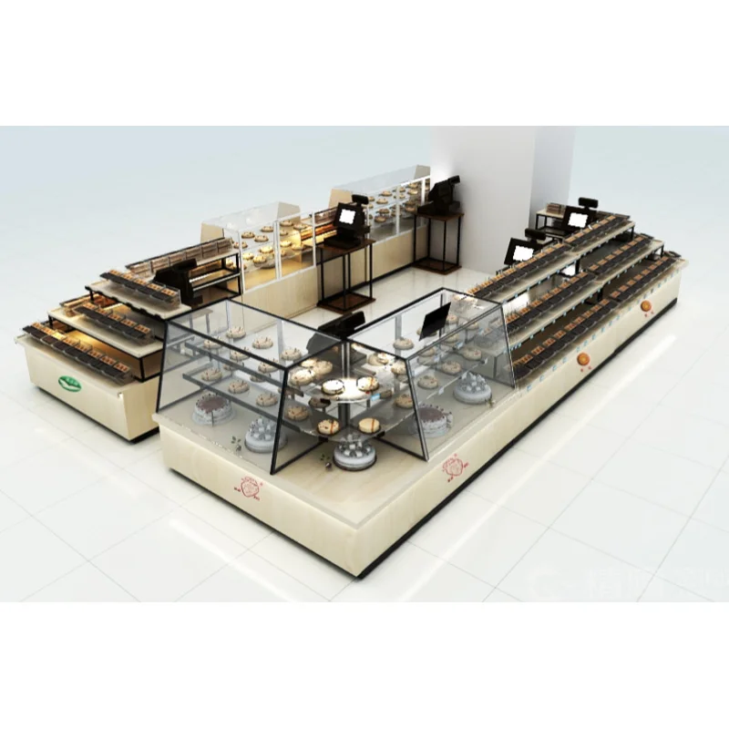 custom.Any Style Kiosk Custom Professional Stainless Steel Wooden Multi-function Retail Island Shopping Mall Food Beverage Kiosk
