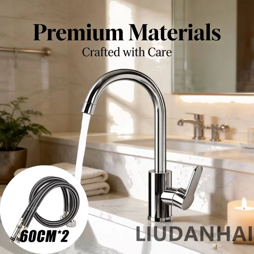 A -Feeling 360° Rotating Kitchen Faucet with a Bubbling Water Function, Capable of Hot And Cold Water Regulation,