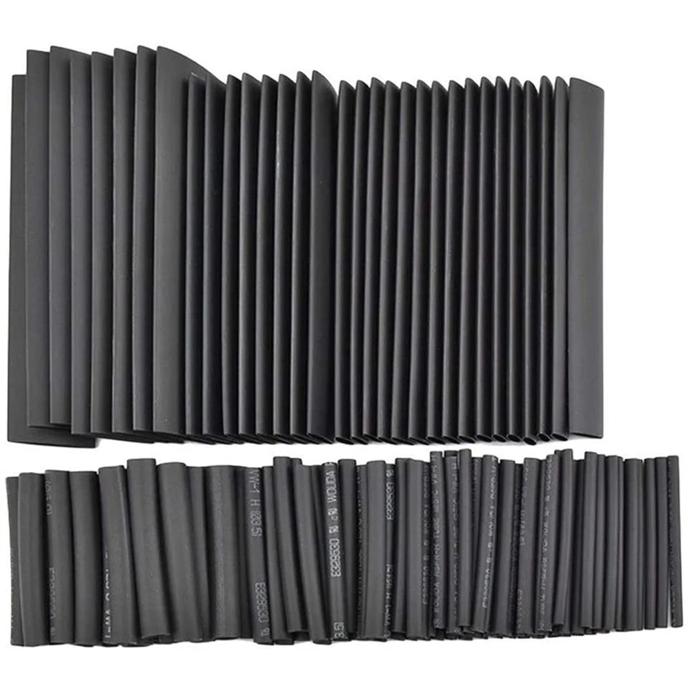 

127pcs thermorétractable Tube fils pellicule rétractable de fil de tuyauterie Connect couverture Protection de câble électrique