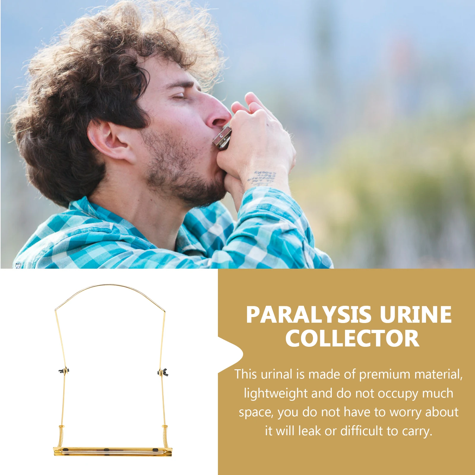 

Harmonica Stand Platform Durable Support Useful Neck Holder Neck-hanging Party Favour