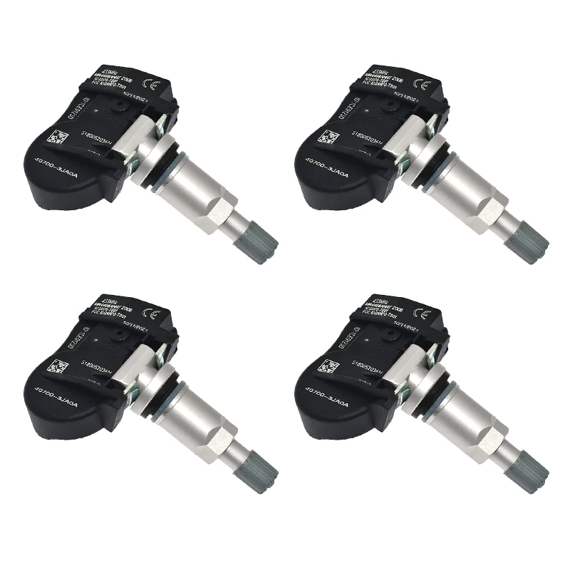 

4Pcs TPMS 40700-3JA0B Tire Pressure Sensor For Infiniti Q50 Q60 JX Nissan Altima Maxima Murano Pathfinder 40700-3JA0A 433MHz