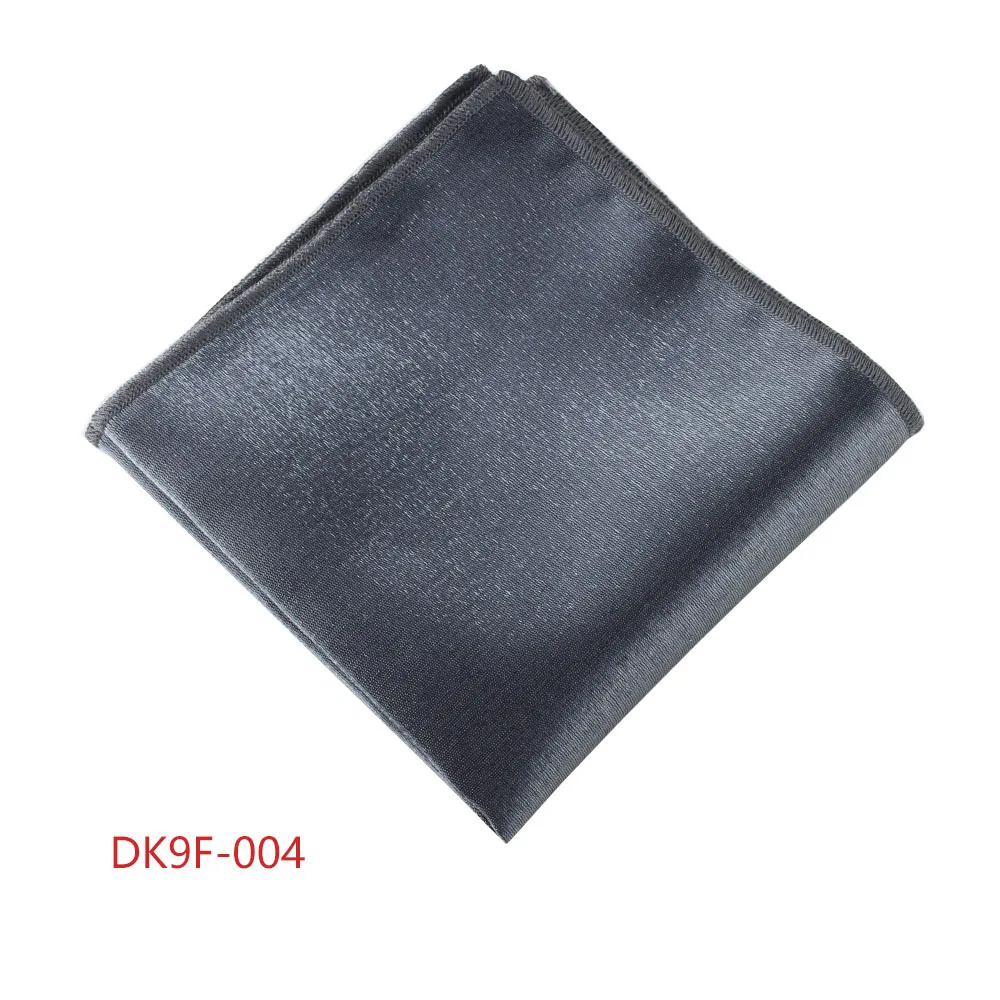 Formal Solid Wine White Pocket Square for Men