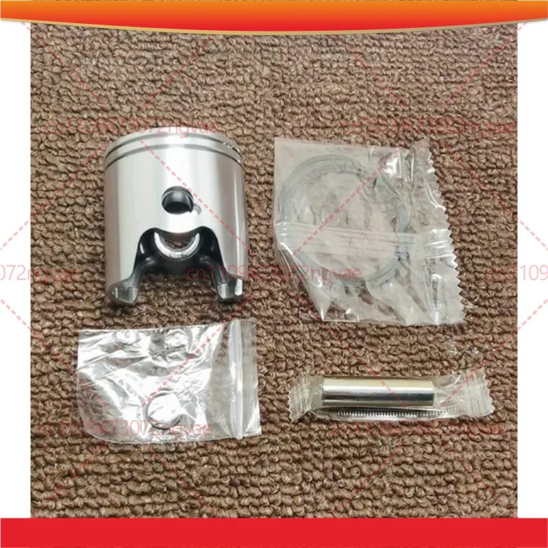 2 Stroke Piston Assembly 47.6mm Single Ring for Yamaha JOG50 ZR50 3KJ Modified Scooter Power Tool Accessories