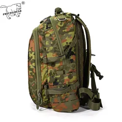 Mochila táctica Flecktarn corte láser nylon 550D para portátil