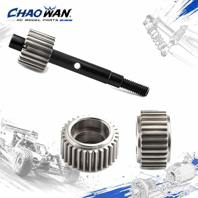 22T Steel Top Drive Gear 3195 3195X for 1/10 Trxs Slash 2WD Bandit Rustler Stampede 2WD BL-2s XL-5 Ugrade Parts Accessories