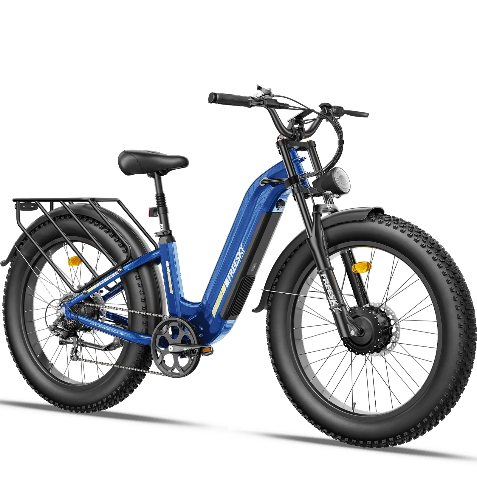 AliExpress Free Sky Freesky M540 adult E-bike, 1000W*2 motor cityebike , 48V23Ah battery, 26-inch Fat Tire E-Mountain bike ，Electric Bike