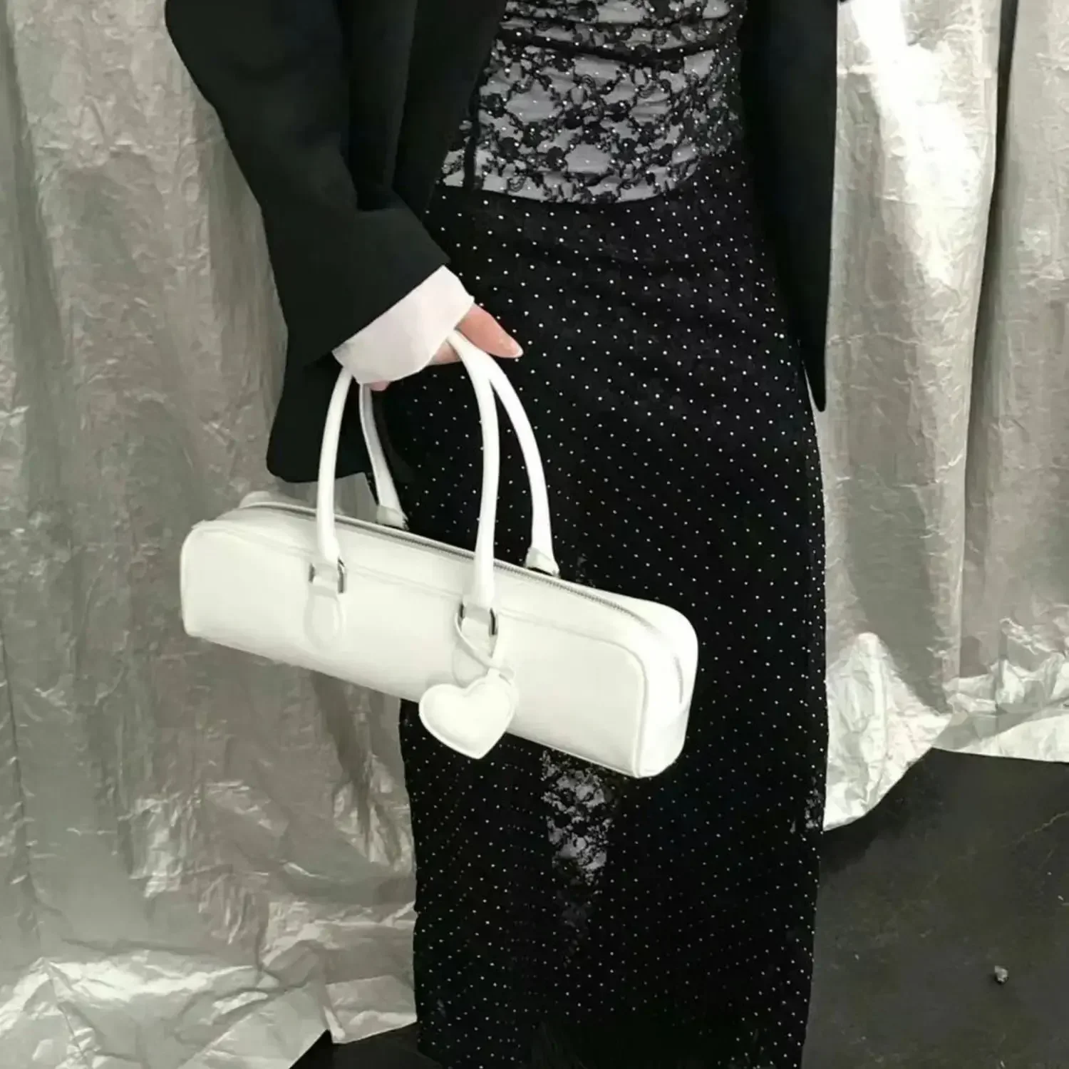Borsa da donna Euro-America Style PU Solid Simple Office Lady borsa da donna All-match