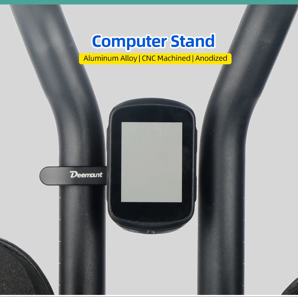 Deemount Fahrradcomputerhalter Ständer TT Lenker Tachohalterung inkl. 3 Adapter für GARMIN Bryton Wahoo, passend für GoPro-Kamera – Detail 1