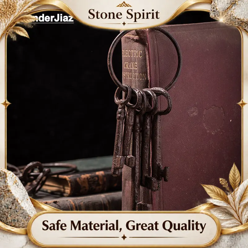 【Premium】Vintage Iron Keys Charms, Silver and Gold Metal, Mixed Key, Wedding Decoration, Photography, Retro Props, New, 2024