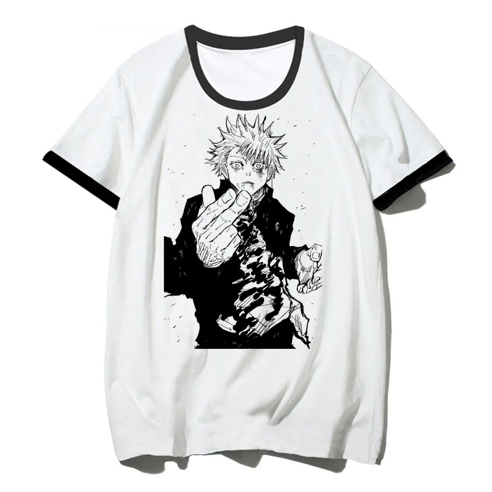 Gojo Satoru t-shirt girl summer gyaru cheap shirt cute harajuku Retro japanese summer