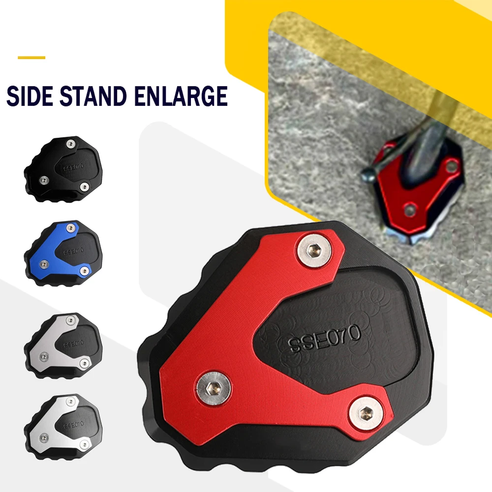 

NX 400 500 NEW Motorcycle Accessories Kickstand Side Stand Pad Plate Enlarge Extension For Honda NX400 NX500 2023 2024 2025