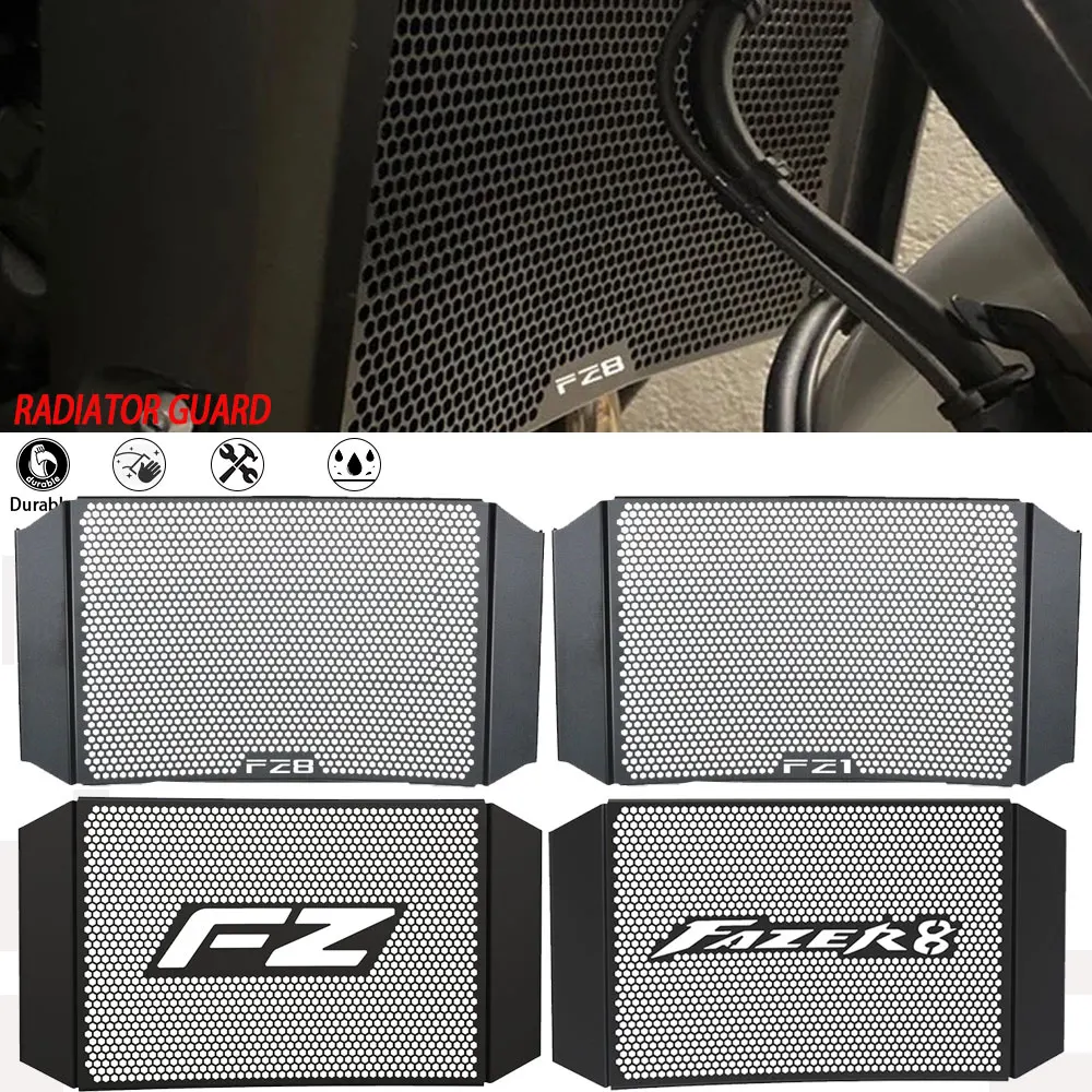 

FZ8N Radiator Guard For Yamaha FZ8S FZ8R FZ8 SPR 2010 2011 2012 2013 2014 2015 Motorcycle Radiator Grille Guard Protector Cover