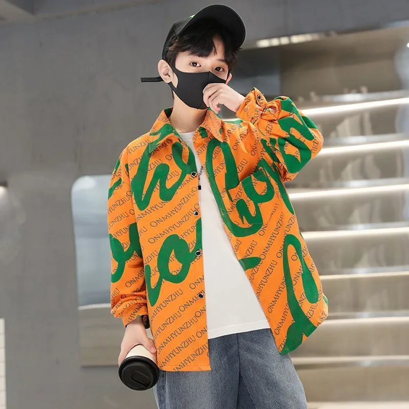 

Новинка 2025 года, весенне-осенние рубашки с длинными рукавами для больших детей, весенняя одежда, лидер продаж, официальная рубашка для мальчиков, топы с длинными рукавами для маленьких мальчиков