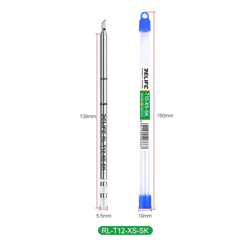 RELIFE T12 Series Soldering Iron Tips Universal Welding Head For Most T12 Soldering Station Handle