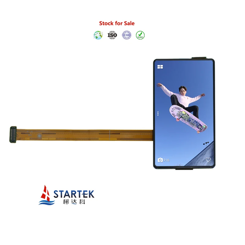

2.5 Inch 400x712 High Brightness LTPS High Contrast AMOLED Screen with Capacitive Touch Panel