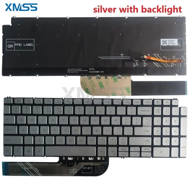 Laptop US Keyboard New for Dell Inspiron 15-5501 5502 5508 5509 3501 3502 3505