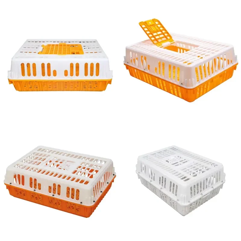 Portable Domestic Animal Cage Eggs Transport Chickens Quail and Turkey Keepers New Condition Farms For Sale