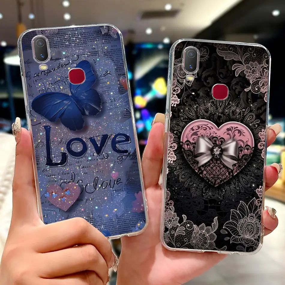 For Vivo Y11 Y12i 1906 1906_20 Fashion Cool Pattern Phone Case For VivoY11 Y 11 (2019) Soft Silicone TPU Cases