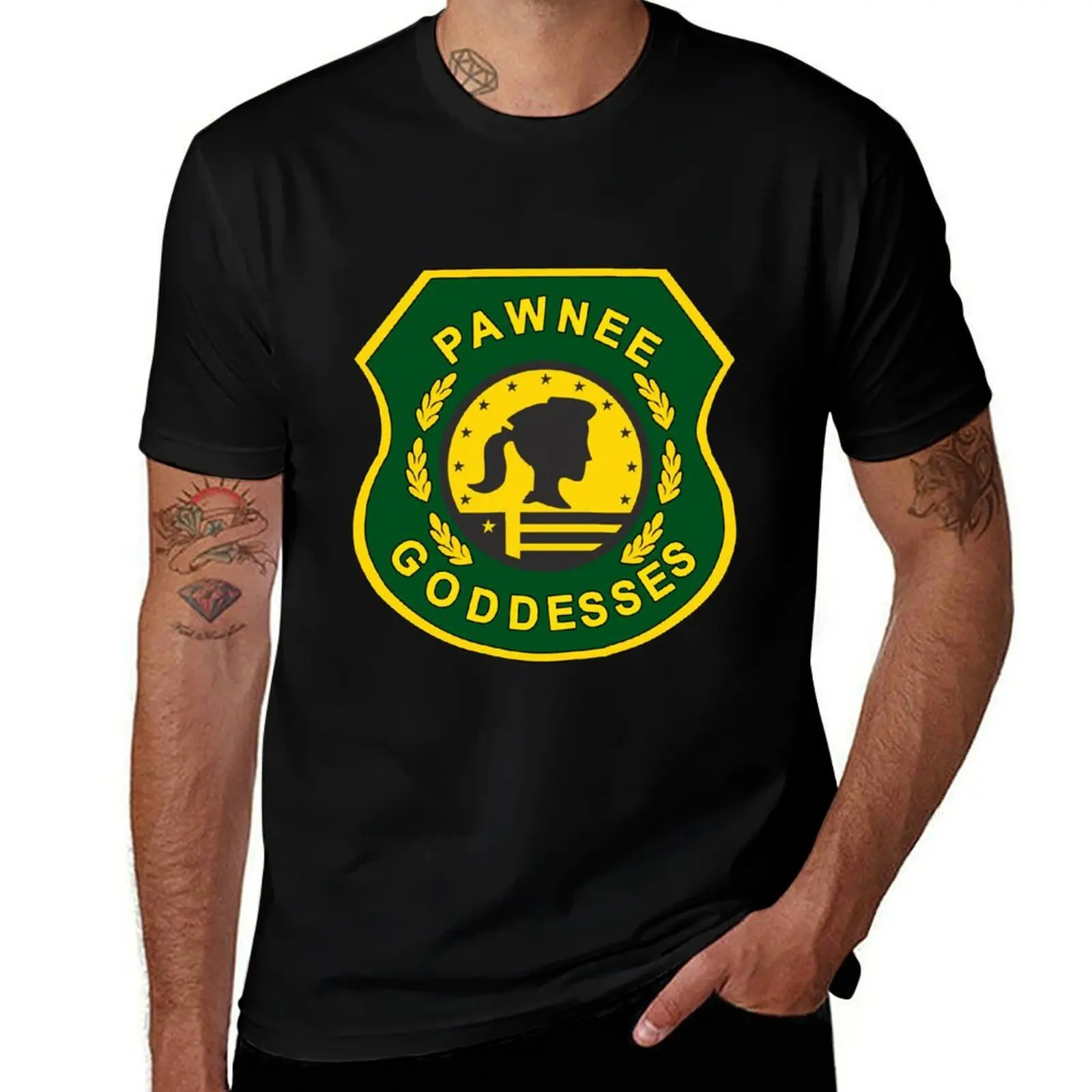 Pawnee Goddesses T-Shirt Holiday Simple Tee Shirt T-Shirt