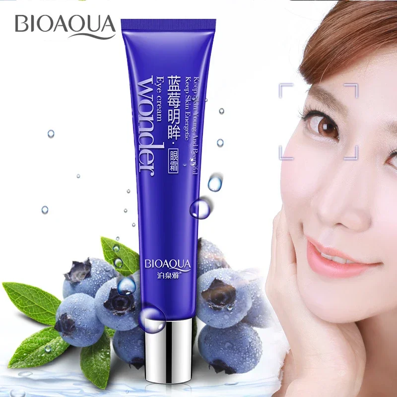BIOAQUA Blueberry Lighting Eyes Gel Anti Wrinkle Eye Cream Anti-Puffiness Dark Circle Anti-Aging Moisturizing Firming Eye Care