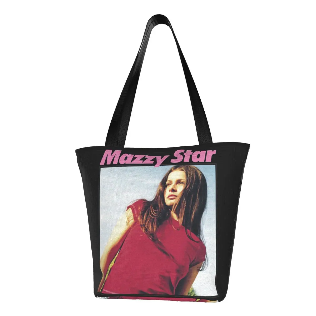 

Mazzy Sar Pop Art Hope Sandoval Shoulder Bag Harajuku Merchandise For Women Fashion Tote Bags