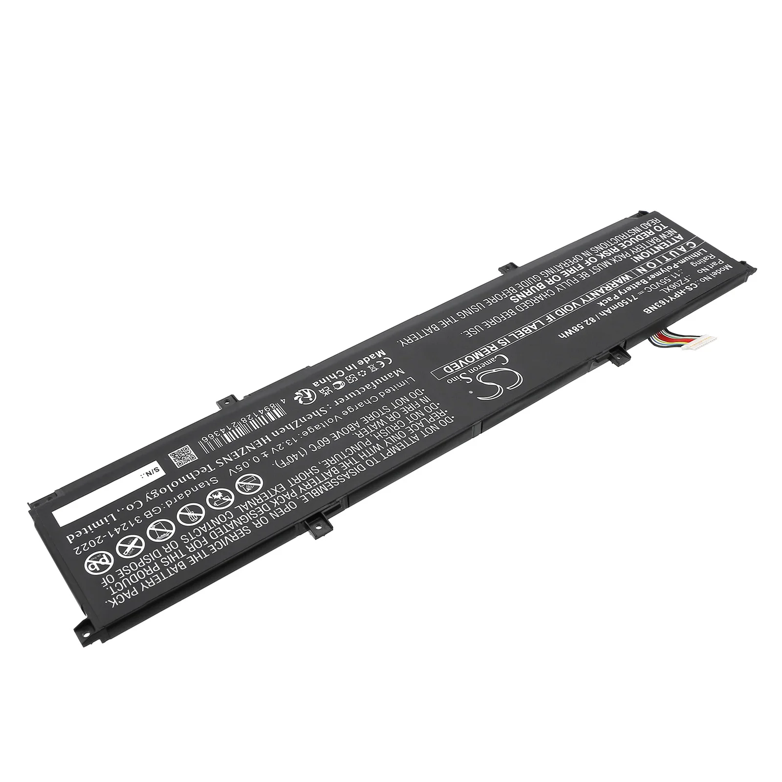 Replacement 11.55V 7150mAh Battery FZ06XL FZ06083XL for HP 16-f0035nr 16t-f000 ENVY 16-H0000CI Spectre x360 Convertible