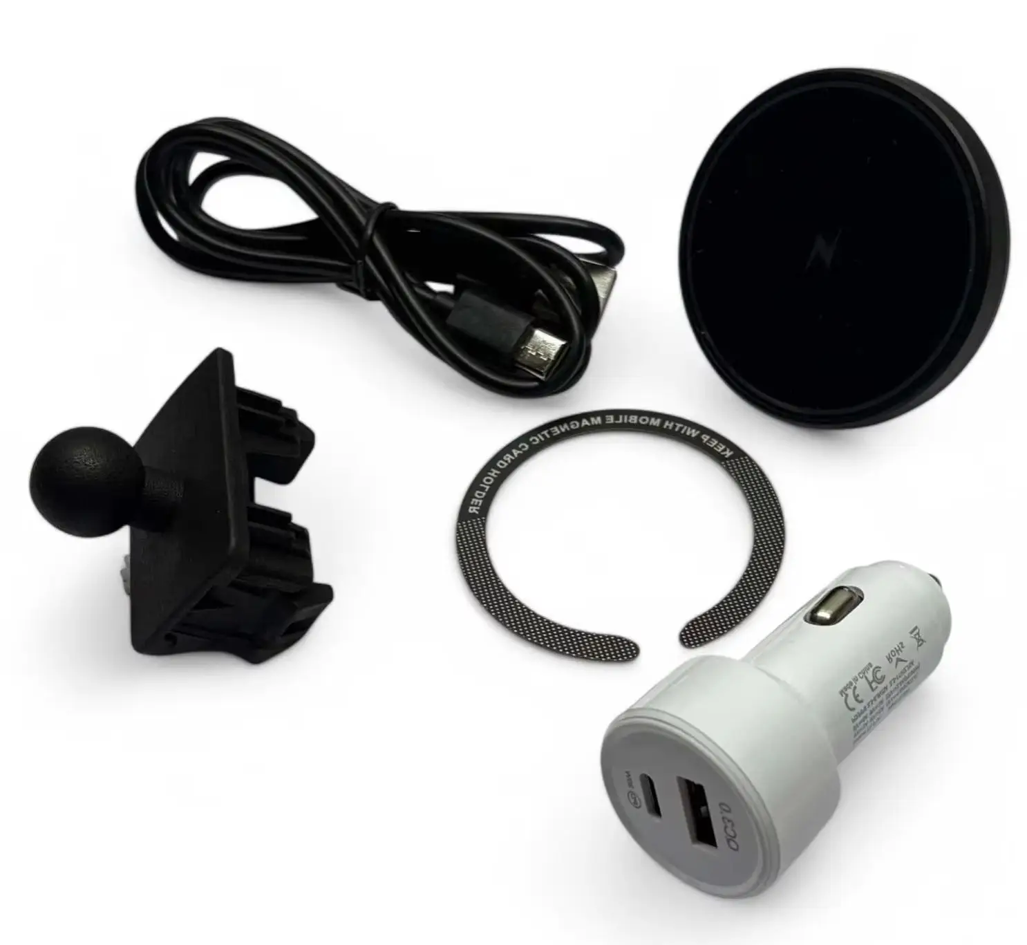 

Phone Mount Mag Safe Char-ger For VW MK4 Golf Jetta all models Quick Release Magnetic Phone Mount