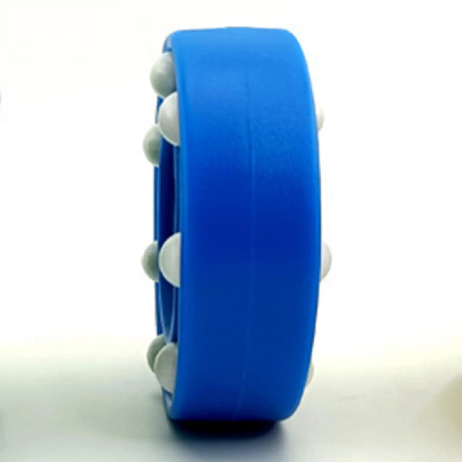 Durable ABS Roller Hockey Puck Blue Skating Training Ball Official Quad Rink Practice Accessory for Outdoor Play