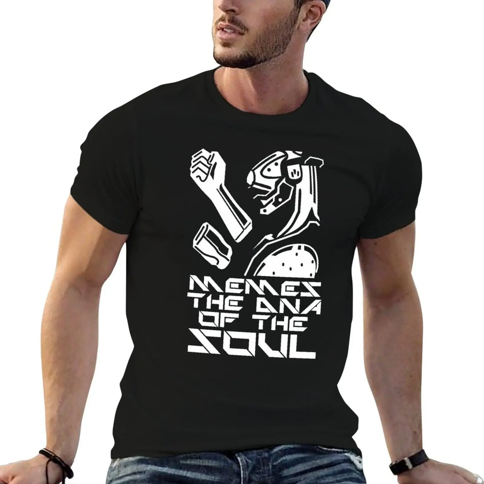 

T-Shirt graphic Memes! shirts 100% - cotton The man t man DNA shirts cotton of the t quality high Soul! shirt t Monsoon