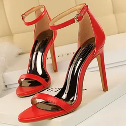 BIGTREE Shoes Sexy High Heels Women Pumps Fashion Women Heels Stiletto Party Shoes Summer Women Sandals Open Toe Heeled Sandals