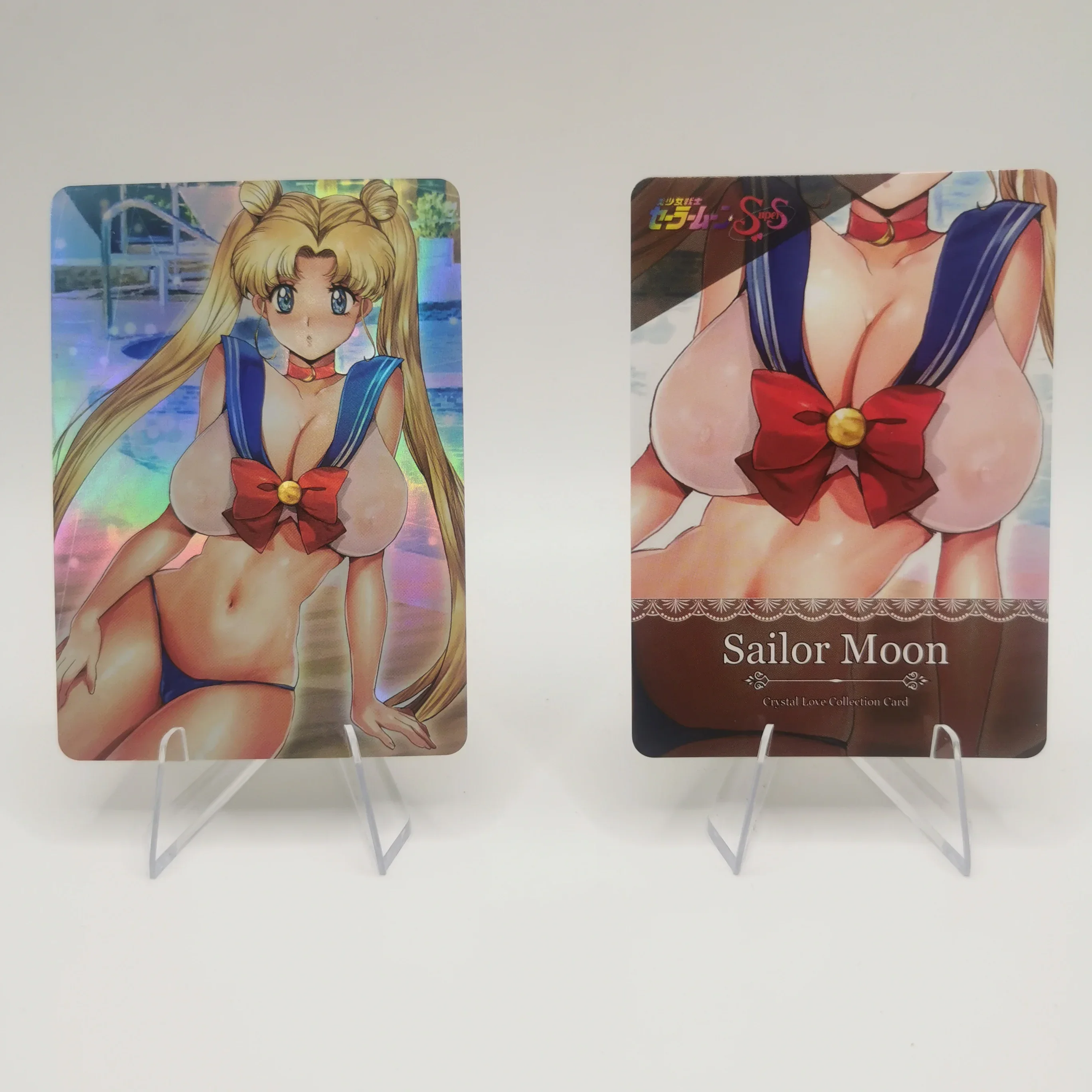 5PCS/Set Anime Girl Cards Sailor Moon Game Collection Cards Adult Gifts Sexy Anime Goddess Collection Card Toys Soul Land