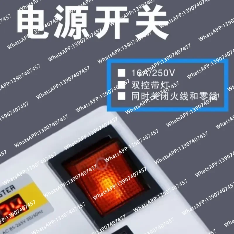 Safety Test Bench LED Lamp Bulb Tester Multi Functional Test Wire Clamp Test Lamp Holder LED Power Tester