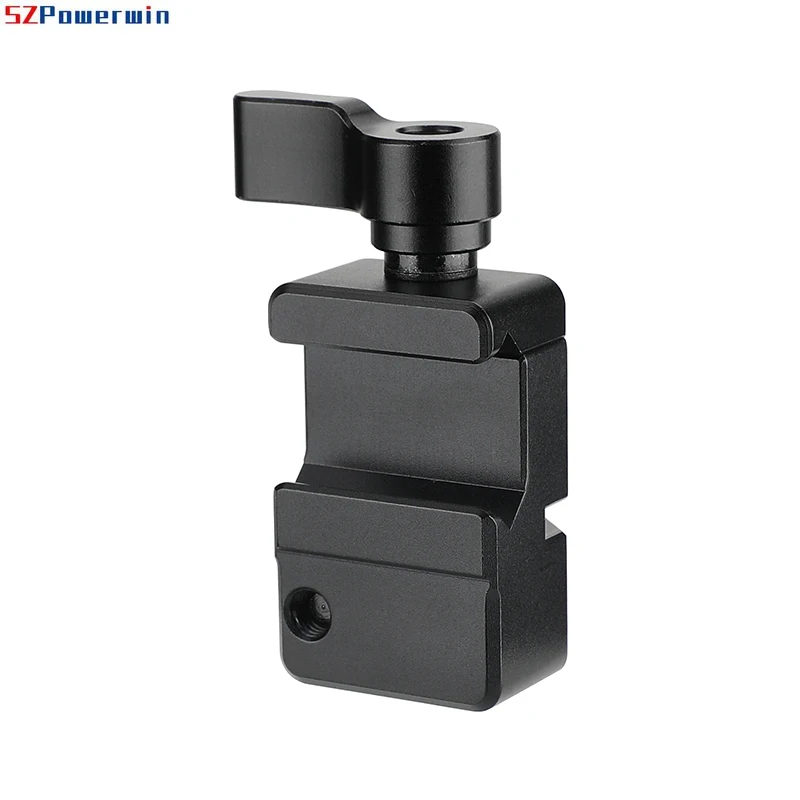 Quick Release NATO Rail Clamp with 15mm Single Rod Holder Camera Photography Accessories Fits NATO Rails and 15mm Rod Pipe