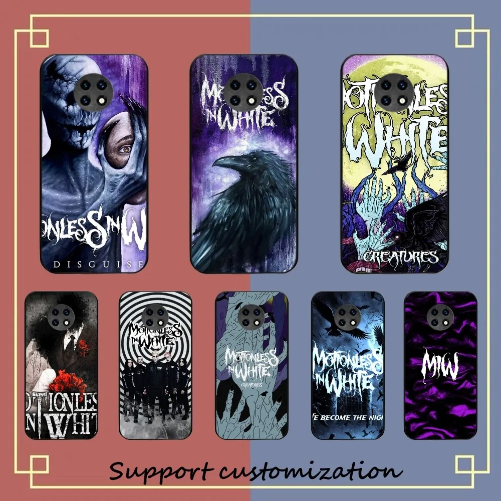 Motionless In White Phone Case For Redmi 5 6 7 8 9 10 Plus Pro 6 7 8 9 A GO K20 K30 K40 Pro Plus F3 Fundas