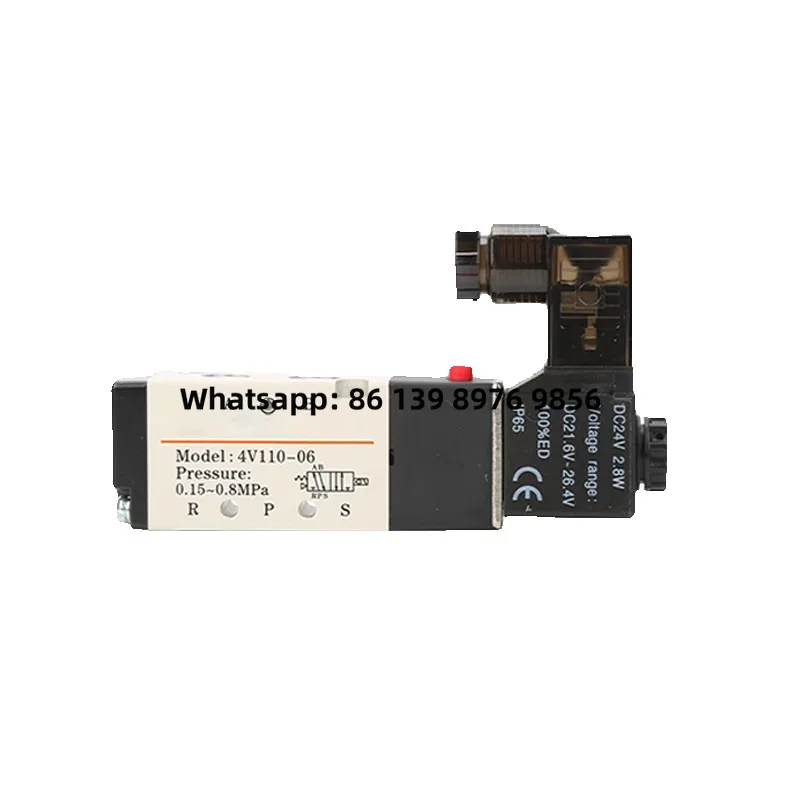 4V110-06 Solenoid Valve 4V120-06 Double Coil 4V230-08 4V410-15 4V310-10 4V320