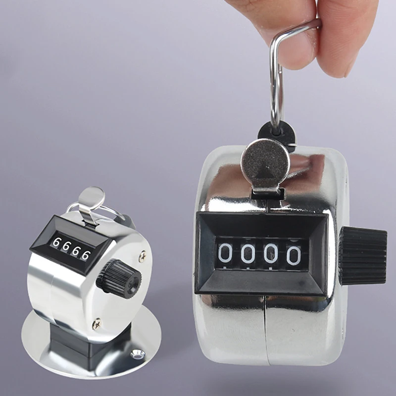 Contatore di conteggio manuale digitale conteggio manuale contatore di allenamento Clicker da Golf numero di 4 cifre contatore di conteggio tenuto